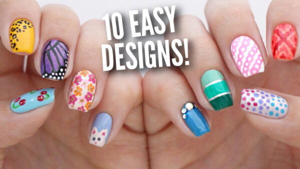 7 Easy Ways To Do DIY Nail Art Designs At Home 2024!