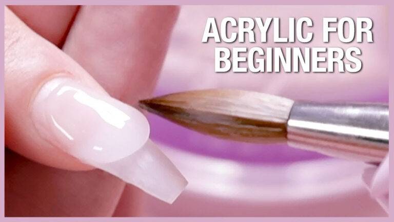 How to do Acrylic Nails at Home Just 5 steps!  Beginners Guide 2024