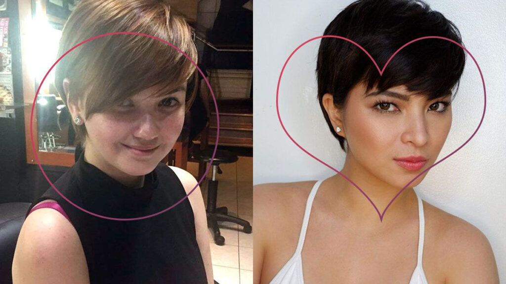 A Pixie Cut For A Round Face