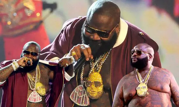 Rick Ross' Face Pendant Chain