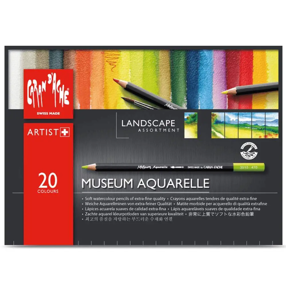 The Caran d'Ache Museum Aquarelle Pencils