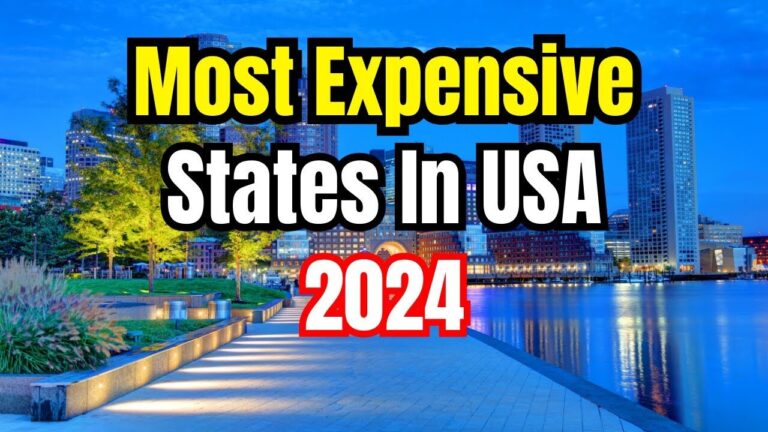 10 Most Expensive States to Live in 2024 USA