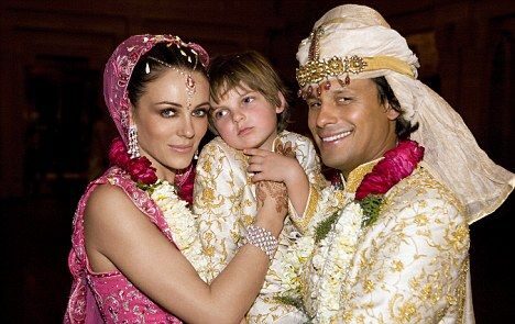 Arun Nayar and Elizabeth Hurley wedding