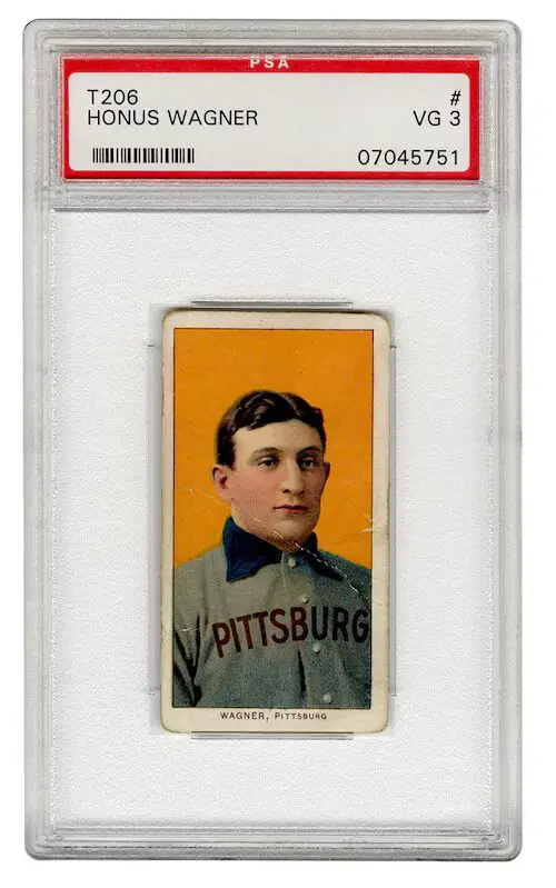 Honus Wagner T206 (PSA 3)