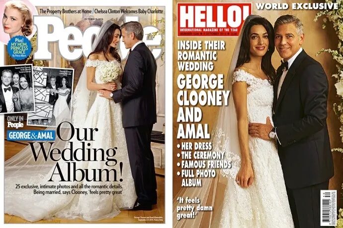 George Clooney And Amal Alamuddin Wedding