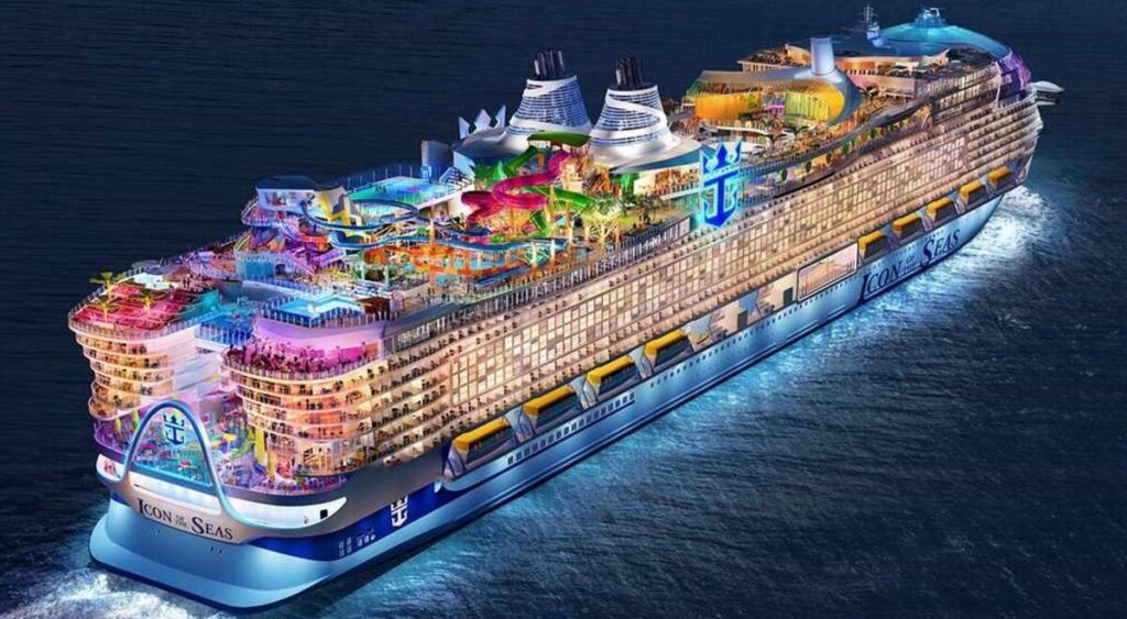 largest cruise ships in the world 2024 IS Icon of the Seas