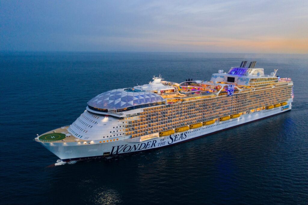 Wonder of the Seas IS 2nd largest cruise ships in the world 2024