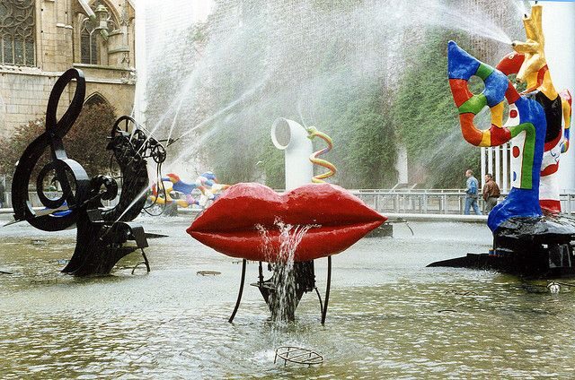 Stravinsky Fountain, Paris, France