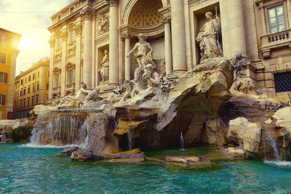 Trevi Fountain, Rome, Italy