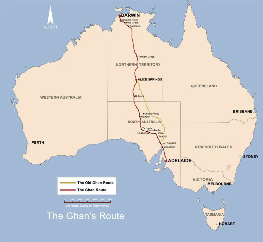 Adelaide-Darwin Line 