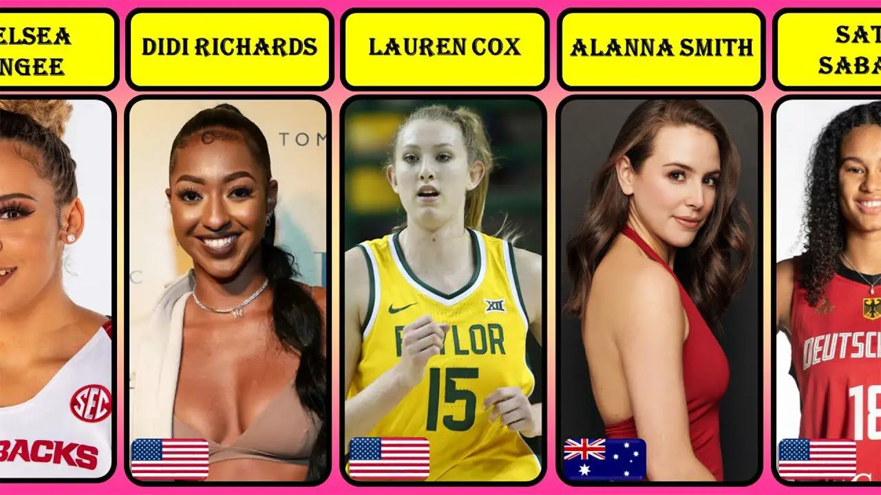 Top 10 Most Beautiful WNBA Players in the world 2024