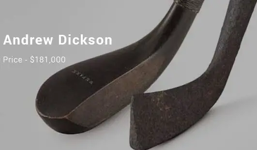 Andrew Dickson Long Nosed Putter is Most Expensive Drivers for Golf 