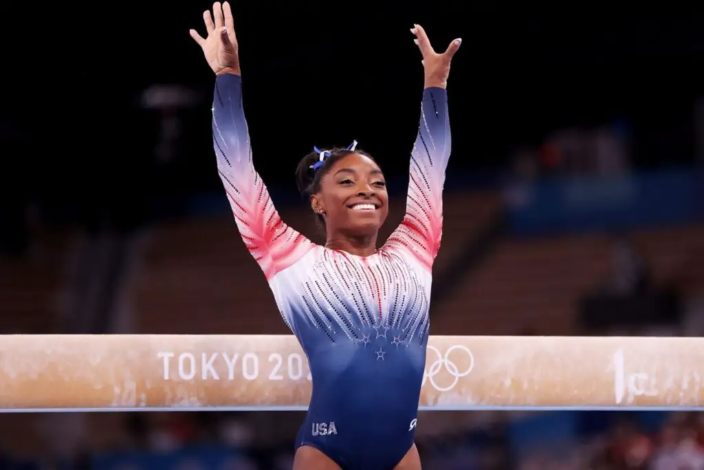 Simone Biles is Best Gymnasts in 2024