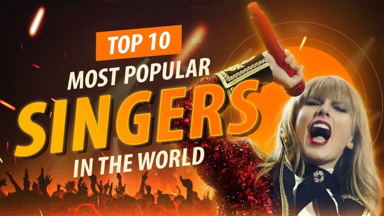 Top 10 Most Popular Singers in the World by July 2024