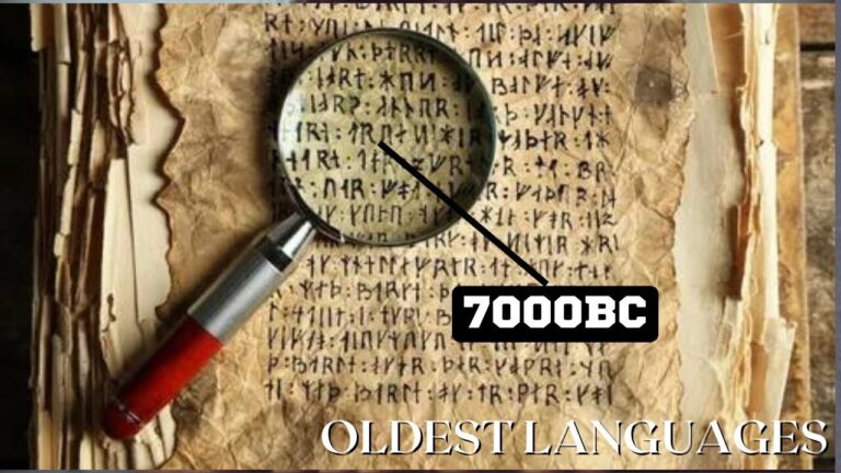 Top 10 Oldest Languages in the World 2024