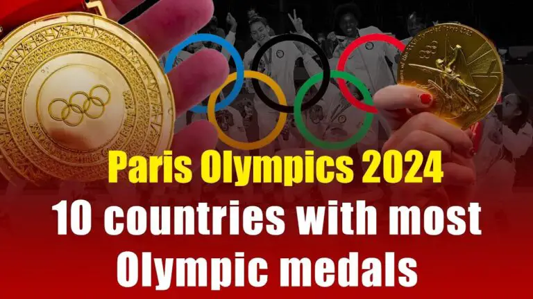 Top 10 Paris Olympics 2024 Medals Tally Gold, Silver, Bronze Winner and Table List