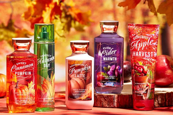 best bath and body works fall scents