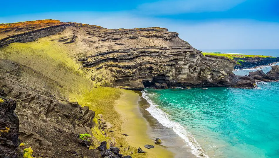 Papakolea Beach, Hawaii 