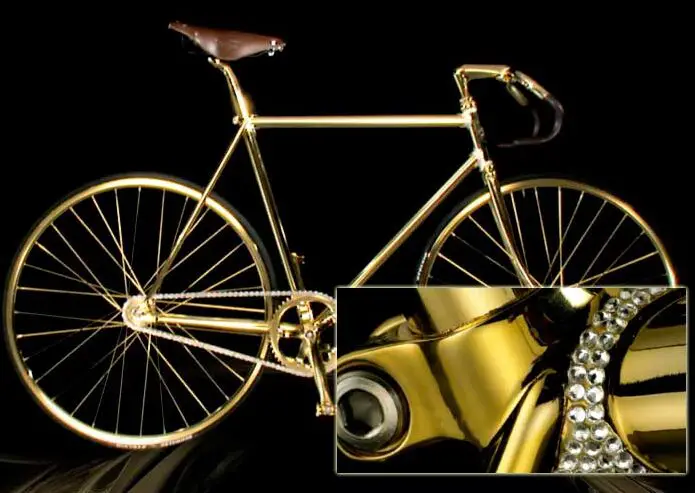 Aurumania Gold Bike Crystal Edition