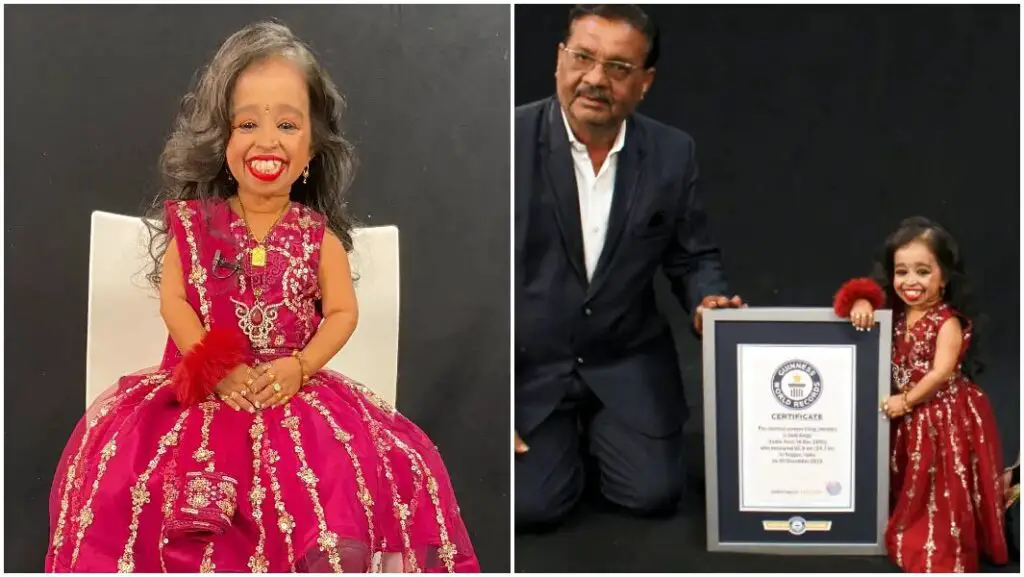 Jyoti Amge is smallest person in the world