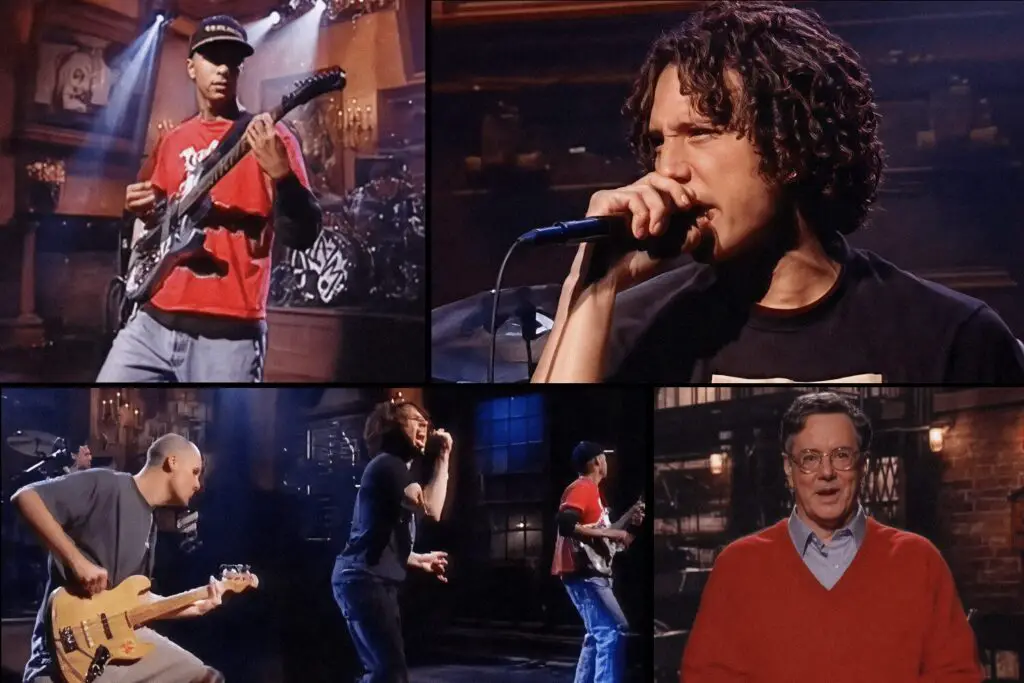 6: Rage Against the Machine SNL Musical Performances