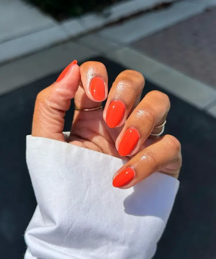 Coral: A subtle alternative to bright orange, ideal for those who love a softer pop of color.